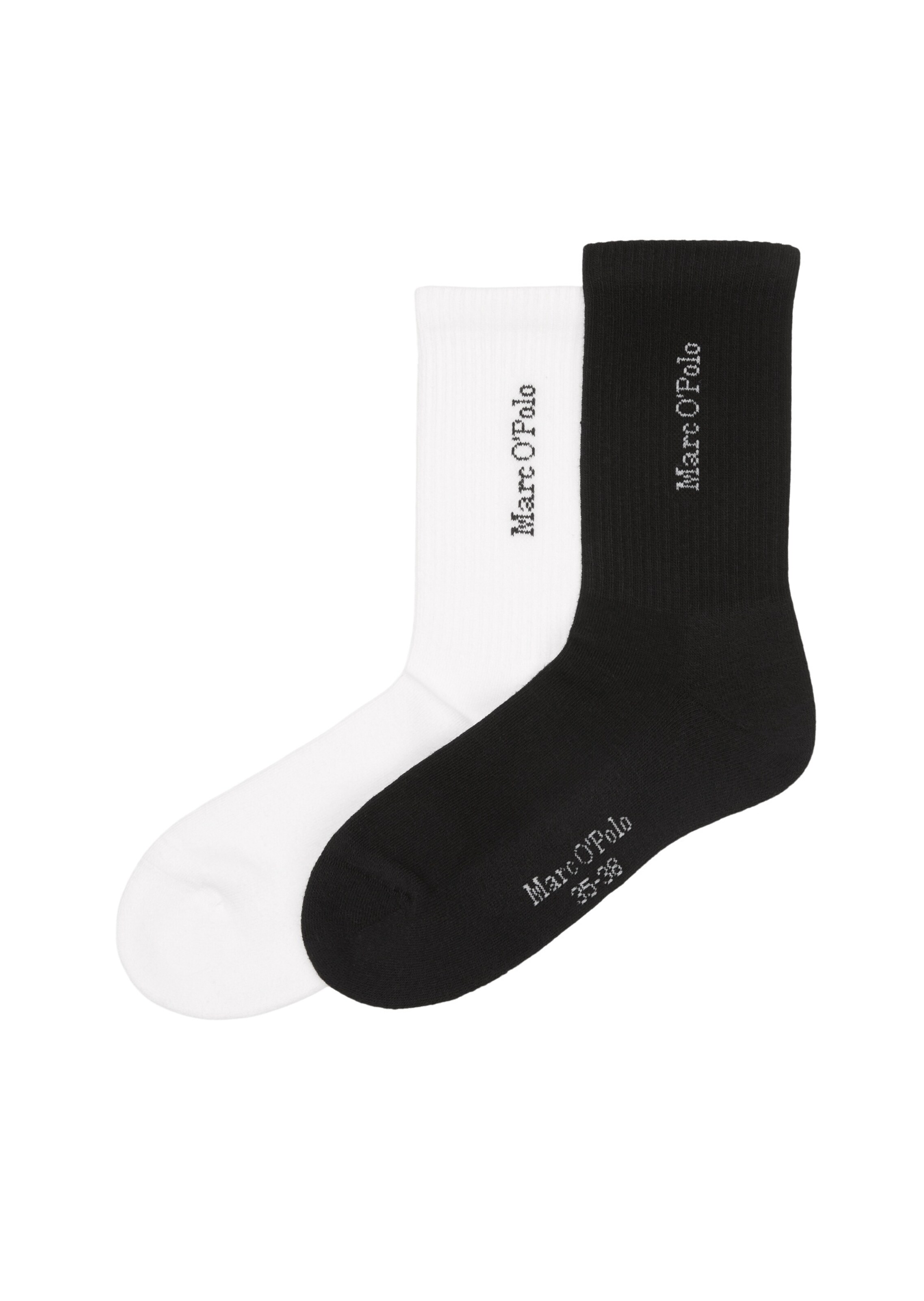 Marc O'Polo Socken in Schwarz: Vorderseite