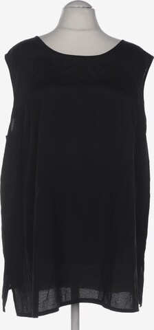 Ulla Popken Bluse 8XL in Schwarz: predná strana