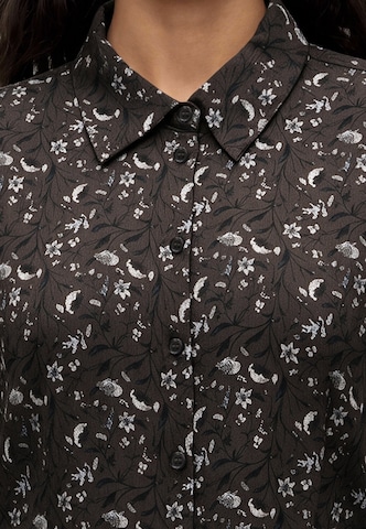 MSCH COPENHAGEN - Vestido camisero 'Michella' en marrón: frente
