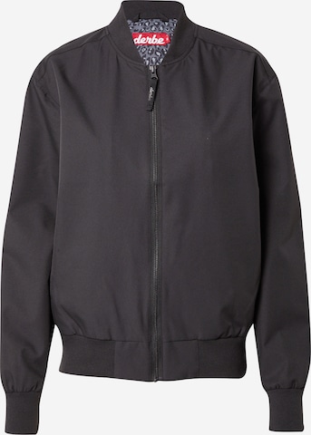 Derbe Between-Season Jacket 'Blousby' in Black: front