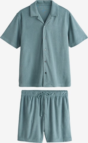 Next Lyhyt pyjama värissä vihreä: etupuoli