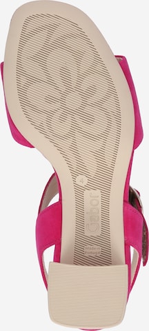 GABOR - Sandálias com tiras em rosa