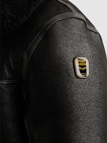 PME Legend Overgangsjakke 'PME Legend Nightflight leather jacket' i sort