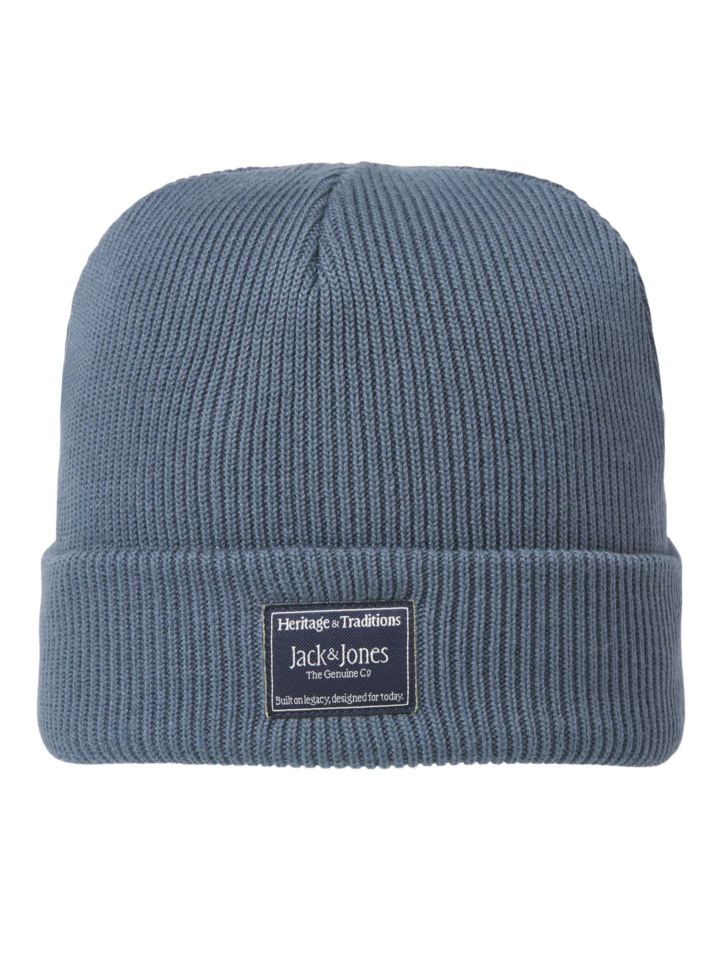 JACK & JONES - Gorra 'JACAttitude' en gris: frente