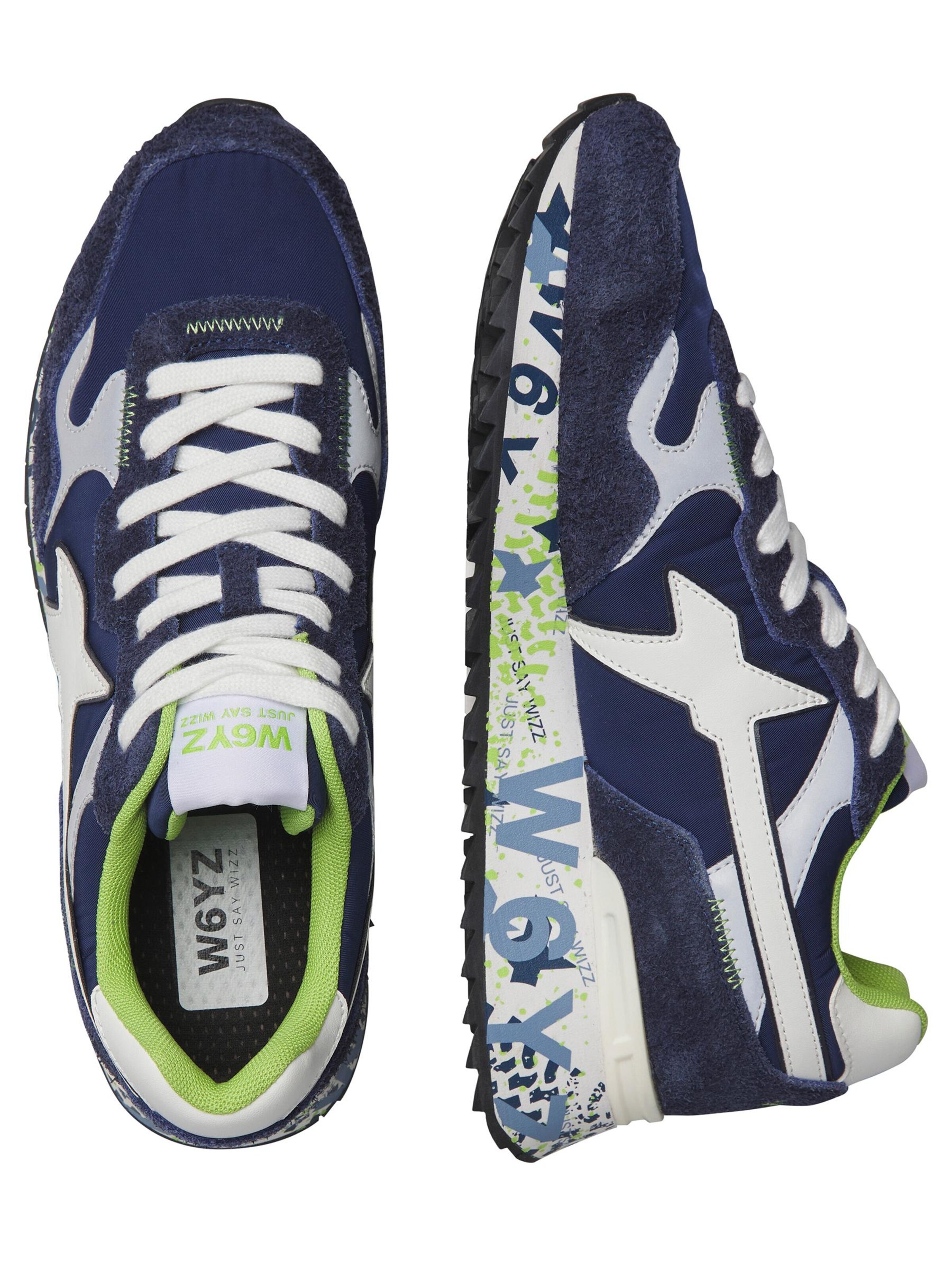 W6YZ Sneakers laag 'YAK-M.' in Blauw