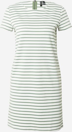 VERO MODA Robe 'ABBY' en vert / blanc, Vue avec produit