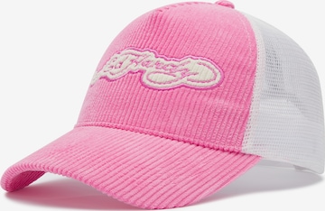 rožinė Ed Hardy Kepurė: priekis