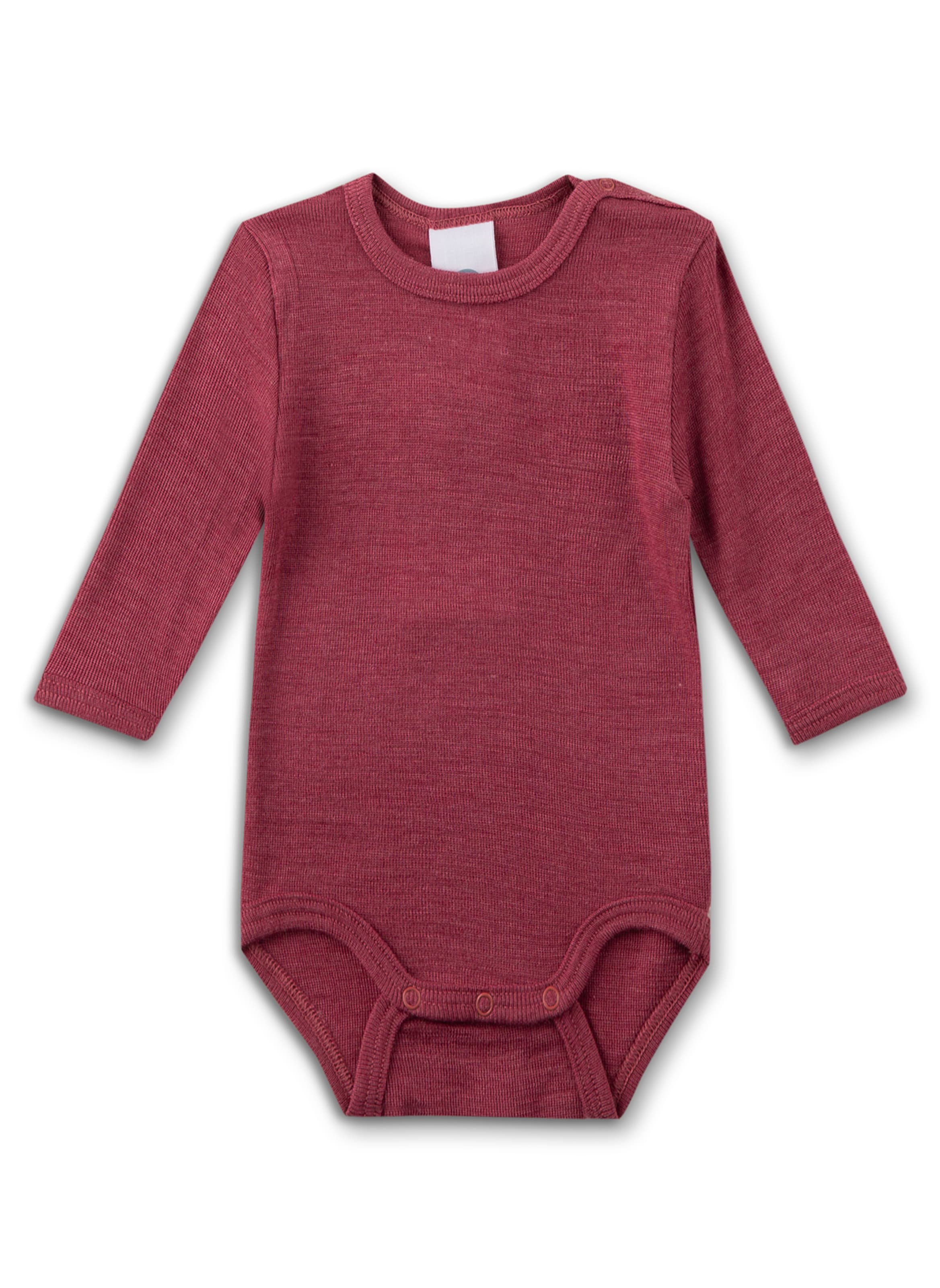 Tutina / body per bambino di Sanetta in rosa: frontale