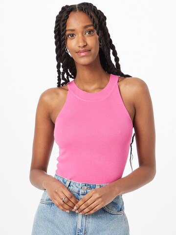 Molly BRACKEN Knitted Top in Pink: front