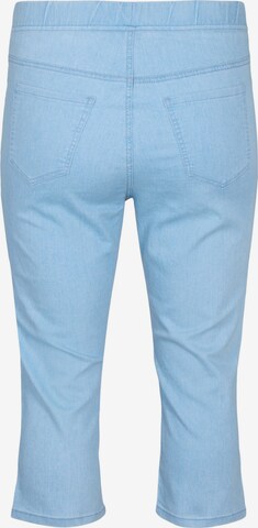 Coupe slim Jean Zizzi en bleu