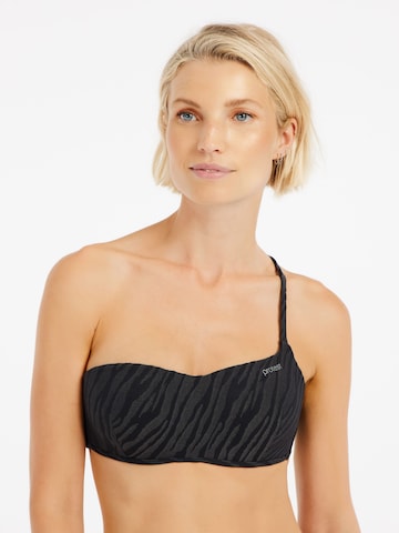 PROTEST Bandeau Bikini 'PRTGill' in Schwarz
