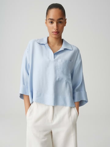 OPUS - Blusa 'Felmara' en azul: frente