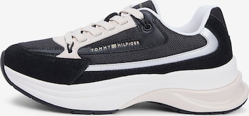 TOMMY HILFIGER Platform trainers in Black: front