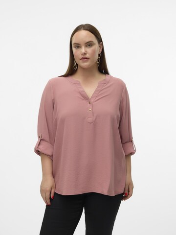 Vero Moda Curve Blouse 'CANI ' in Roze