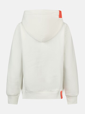 salzhaut Sweatshirt 'SÜNN - MOIN' in Wit: terug