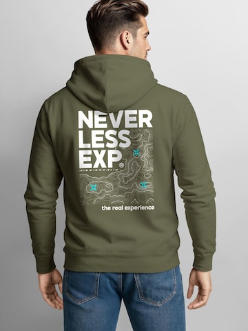 Neverless Sweatshirt 'Expedition' in Green