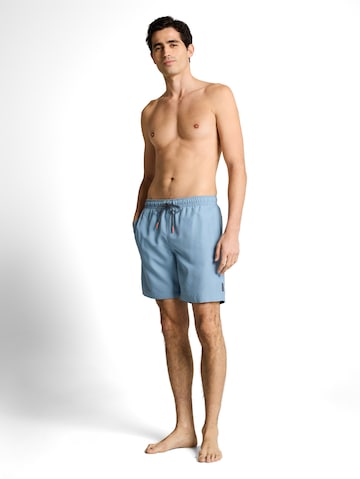 TOM TAILOR Badeshorts in Blau