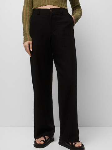 Pull&Bear Loosefit Hose in Schwarz