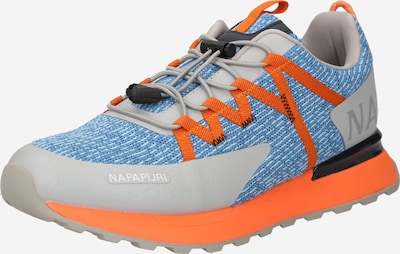 NAPAPIJRI Athletic Shoes in Sky blue / Grey / Orange, Item view