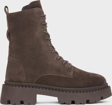 Estro Lace-up bootie '09-283714' in Brown: front