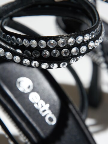 Estro Sandaal '2238-12' in Zwart