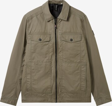 TOM TAILOR Between-Season Jacket in Green: front