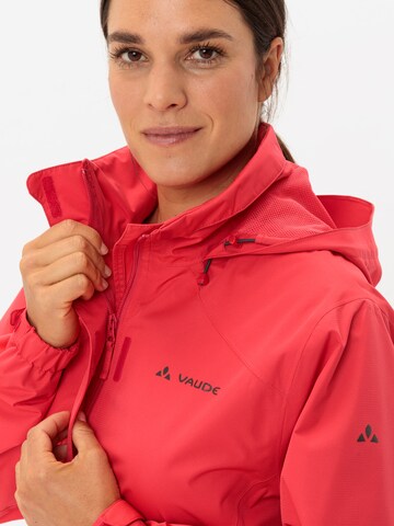 VAUDE Sports jacket 'Escape' in Red