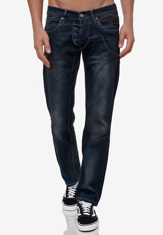 Rusty Neal Regular Jeans 'RUBEN 47' in Blauw: voorkant