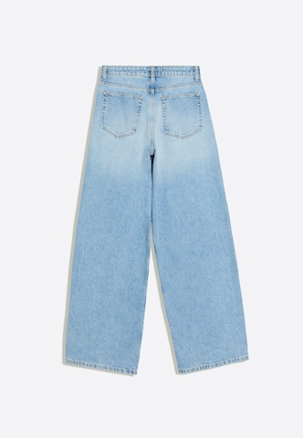 Wide leg Jeans di Bershka in blu