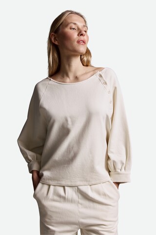 Cotton Candy Sweatshirt in Weiß: Vorderseite