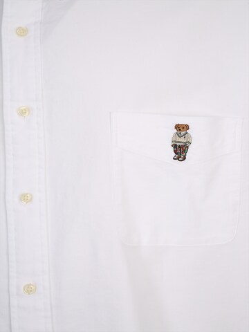 Polo Ralph Lauren Big & Tall - Ajuste regular Camisa en blanco