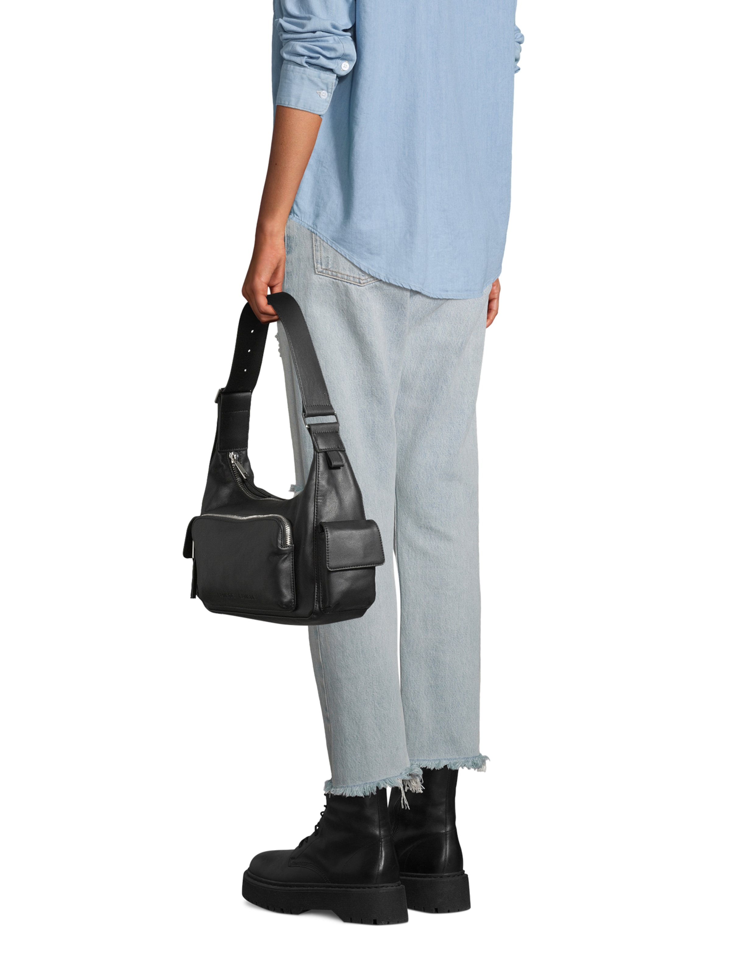 Samsøe Samsøe Shoulder bag 'Amelie' in Black: front