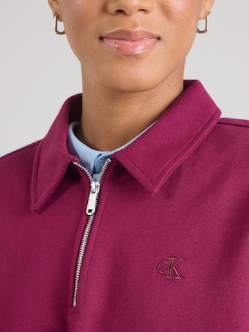 Calvin Klein Jeans Sweatshirt i lilla