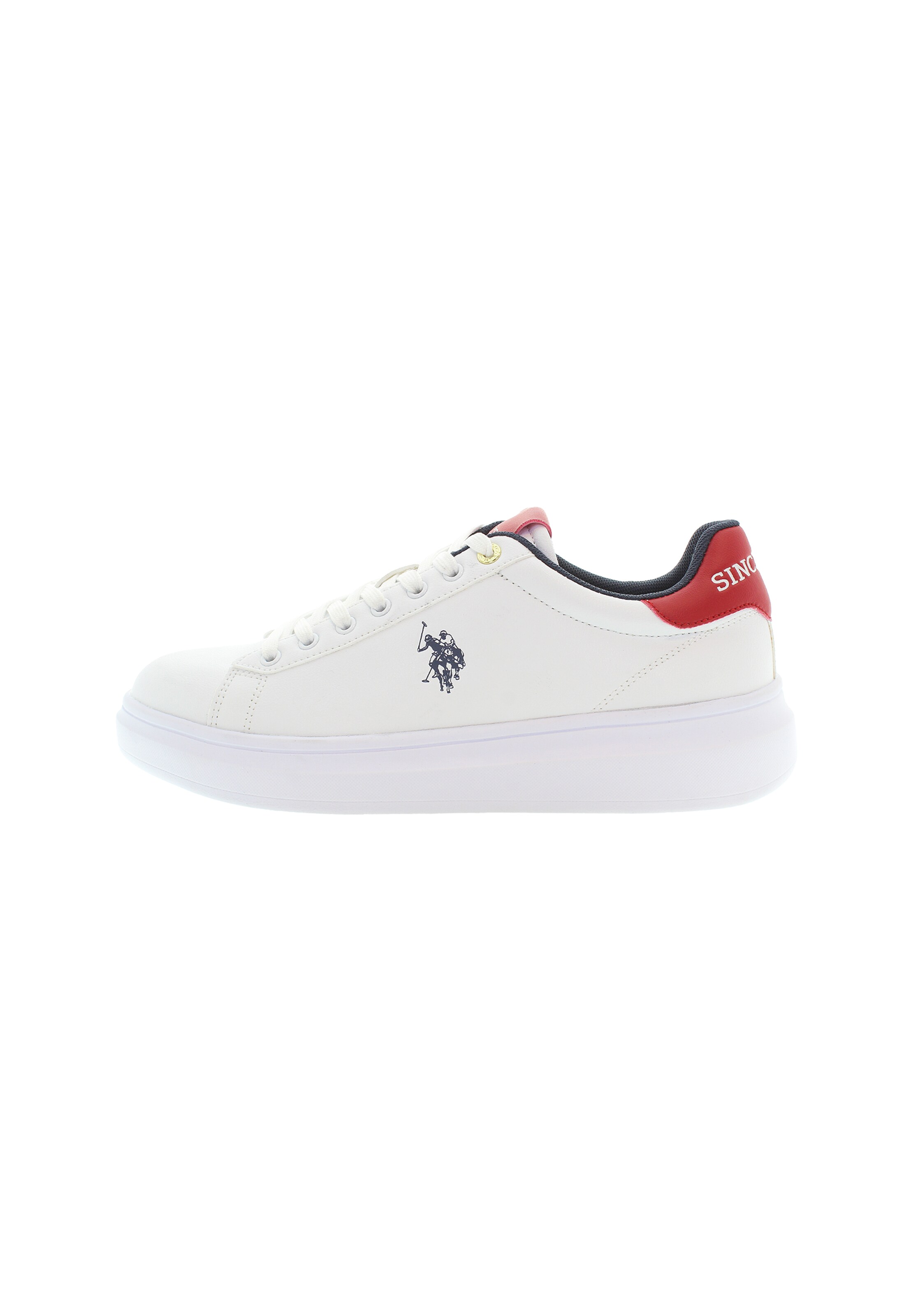 U.S. POLO ASSN. Platform trainers 'Cody001' in White: front