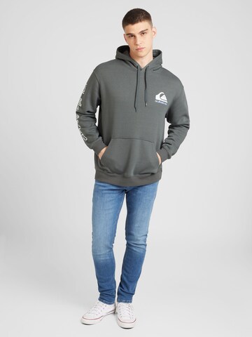 QUIKSILVER Sweatshirt in Grün