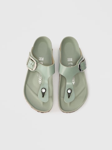 BIRKENSTOCK Japonki 'Gizeh' w kolorze zielony