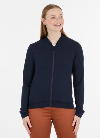 Ragwear Sweatjacke in Blau: Vorderseite