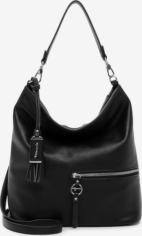 Borsa a spalla 'Nele' di Tamaris in nero: frontale
