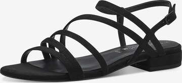 TAMARIS Sandal in Black: front