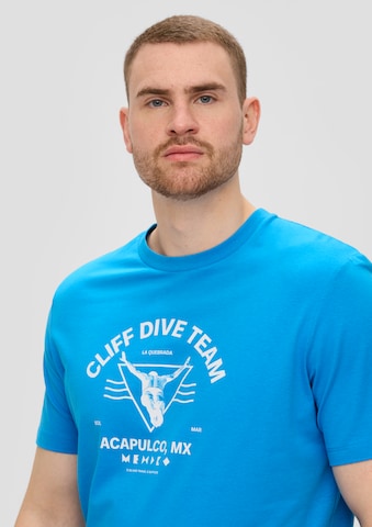 T-Shirt s.Oliver Red Label Big & Tall en bleu