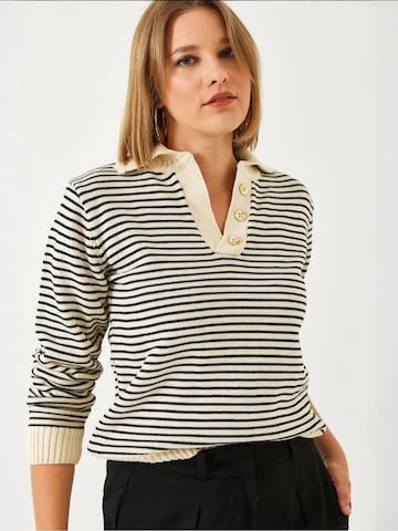 Pull-over Bianco Lucci en noir
