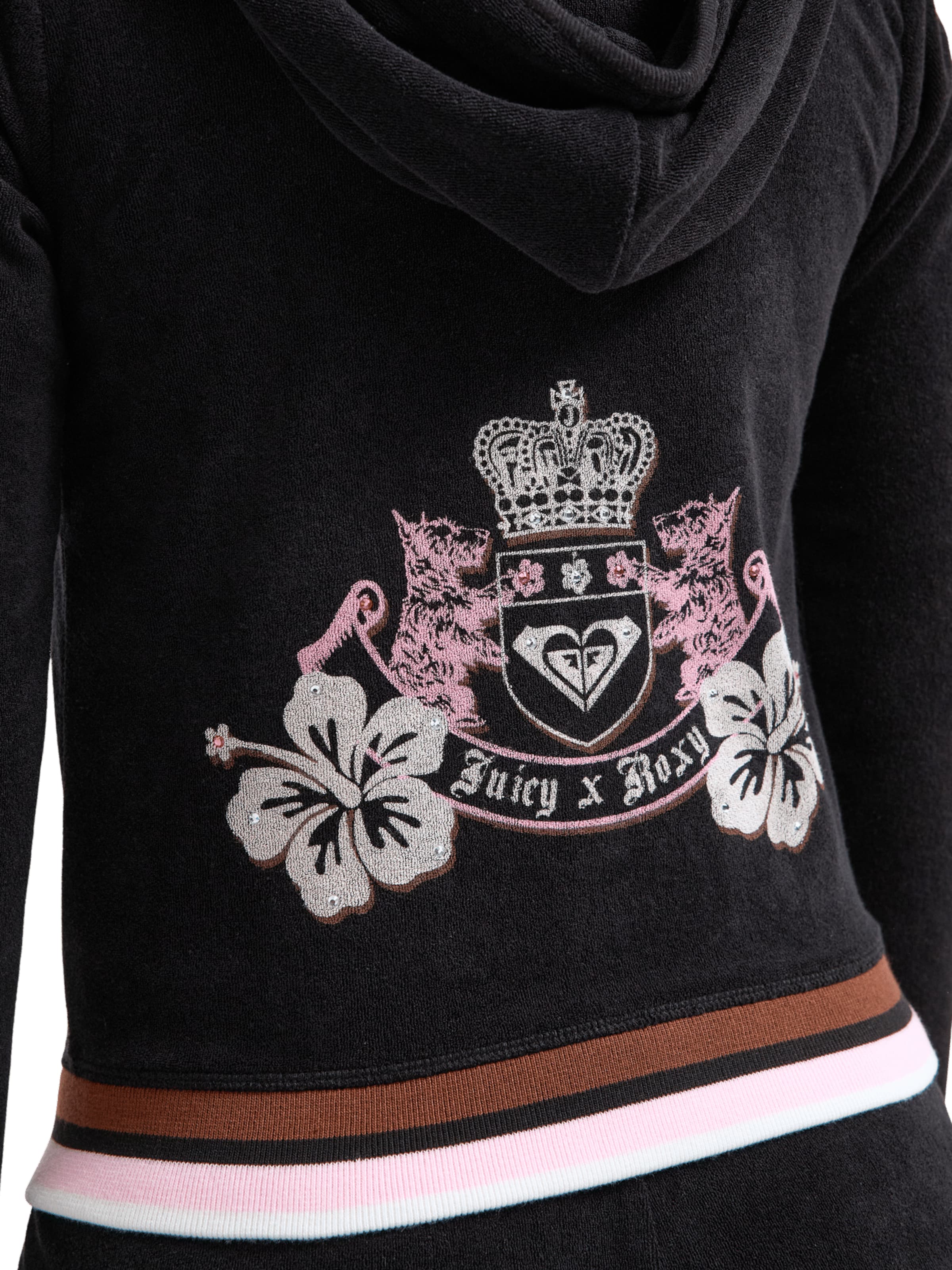 ROXY Strickjacke 'Roxy X Juicy Couture' in Grau