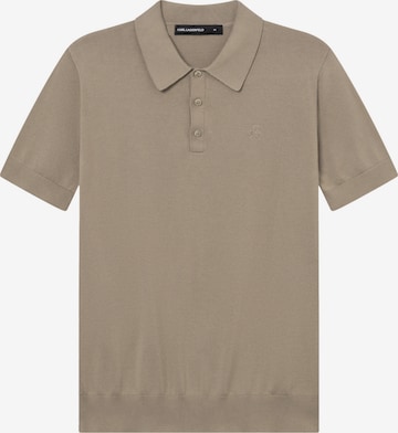 Karl Lagerfeld Poloshirt ' 655001 ' in Grün: Vorderseite