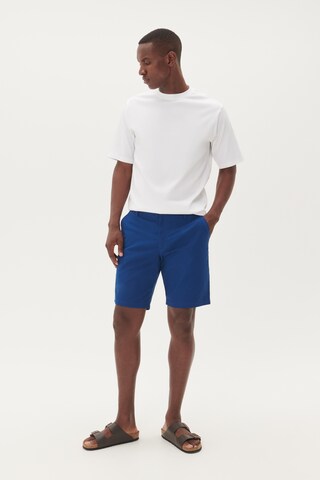 Regular Pantalon chino 'Thomas' Matinique en bleu