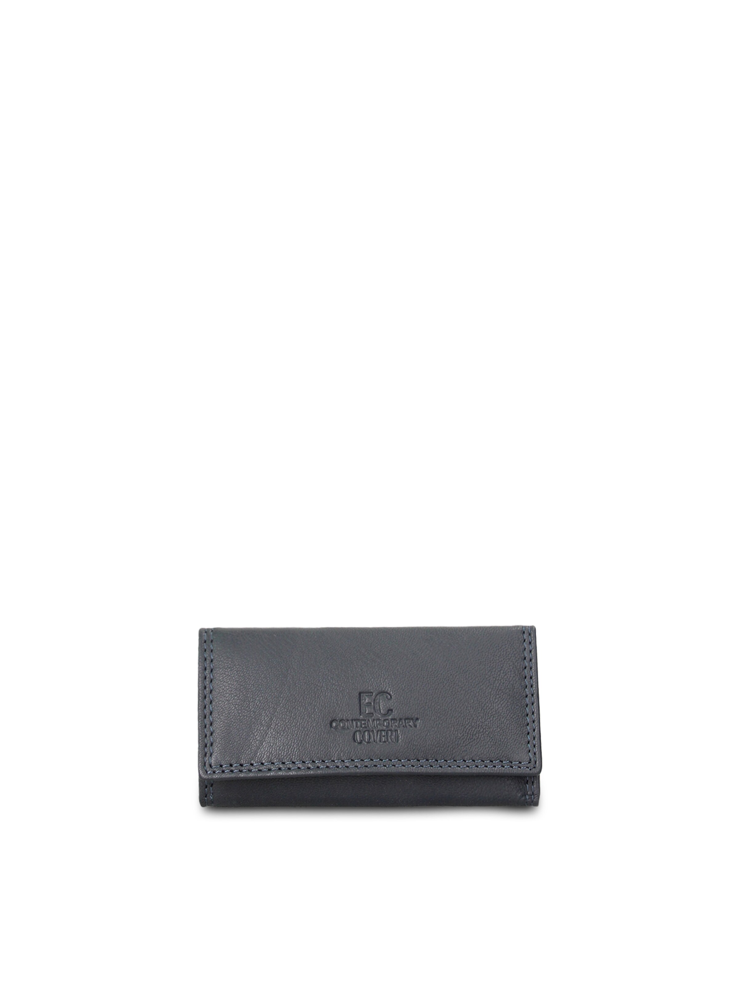 Portamonete di Coveri Collection in blu: frontale