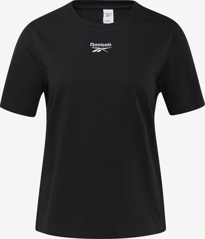 Tricou Reebok Classic pe negru / alb, Vizualizare produs