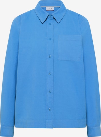 CECIL Bluse in Blau: Vorderseite