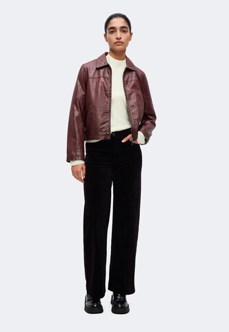 Regular Pantalon Lindex en marron