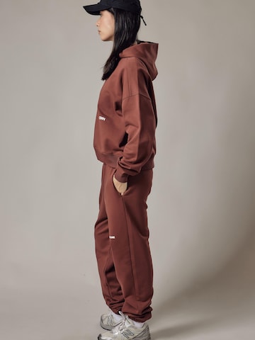 Felpa 'Cappuccio' di OWN Off With Nature in marrone