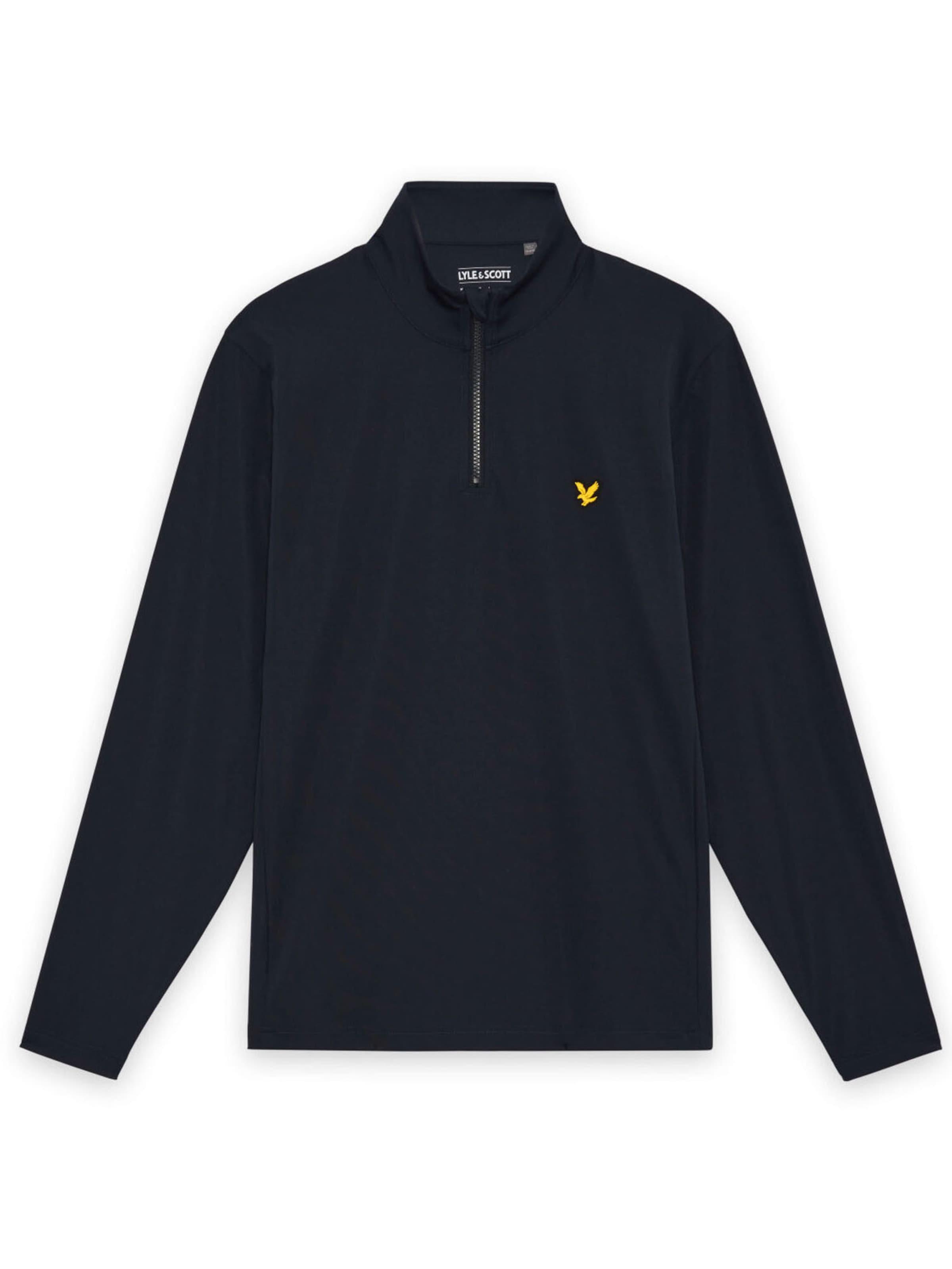 Lyle & Scott Sportsweatshirt in Blauw: voorkant